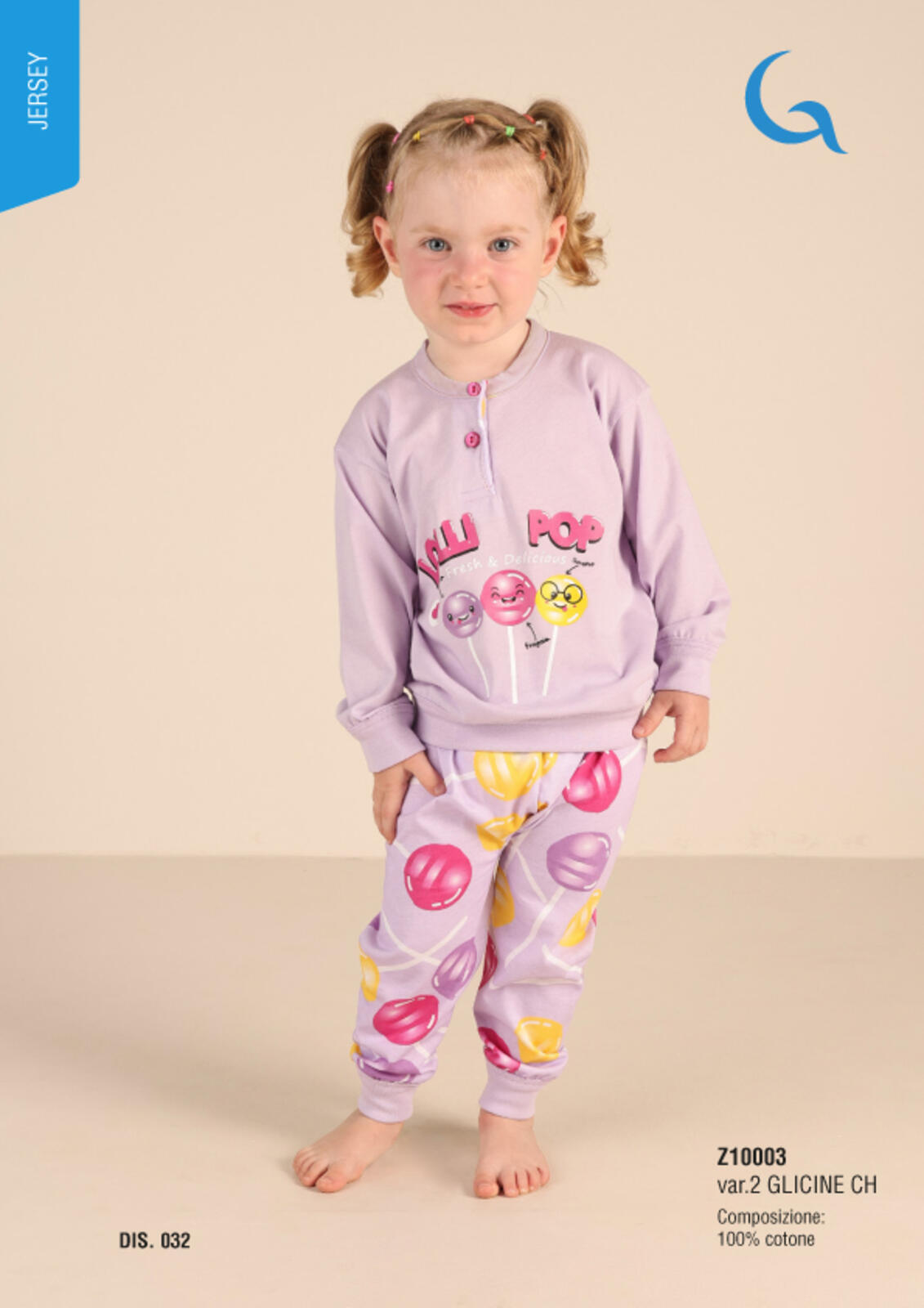 PIGIAMA NEONATA M/L Z10003 Tellini S.r.l. Ingrosso Abbigliamento